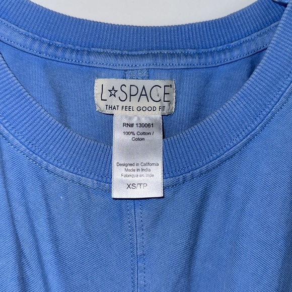 L*SPACE Lost Winds Mini Dress in Aura Cut out Tee - Picture 9 of 10